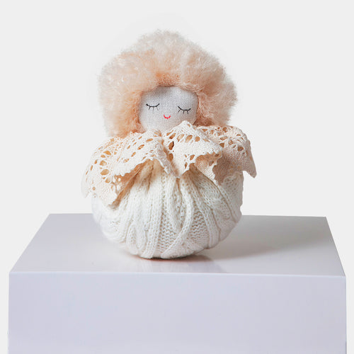 Lacey Lady White Ornament