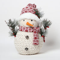 Snowman with Beannie Yarn Collection