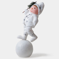 Boy Standing on Snowball from Frosted Friends Collection