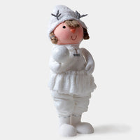 Standing Girl with Snowball from Frosted Friends Collection