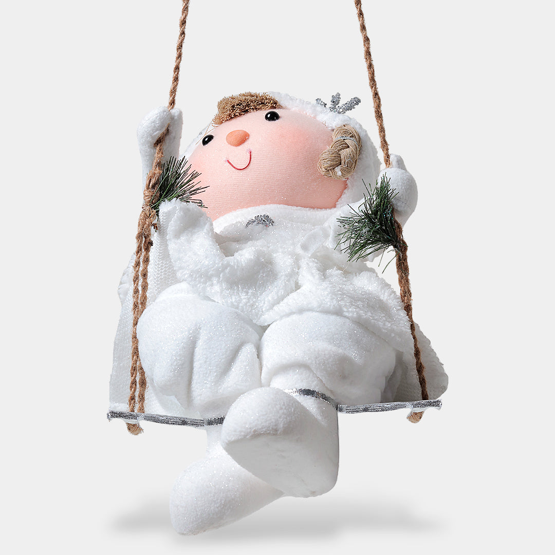 Girl on Swing from Frosted Friends Collection
