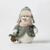 Snowman with Scarf Woodland Collection