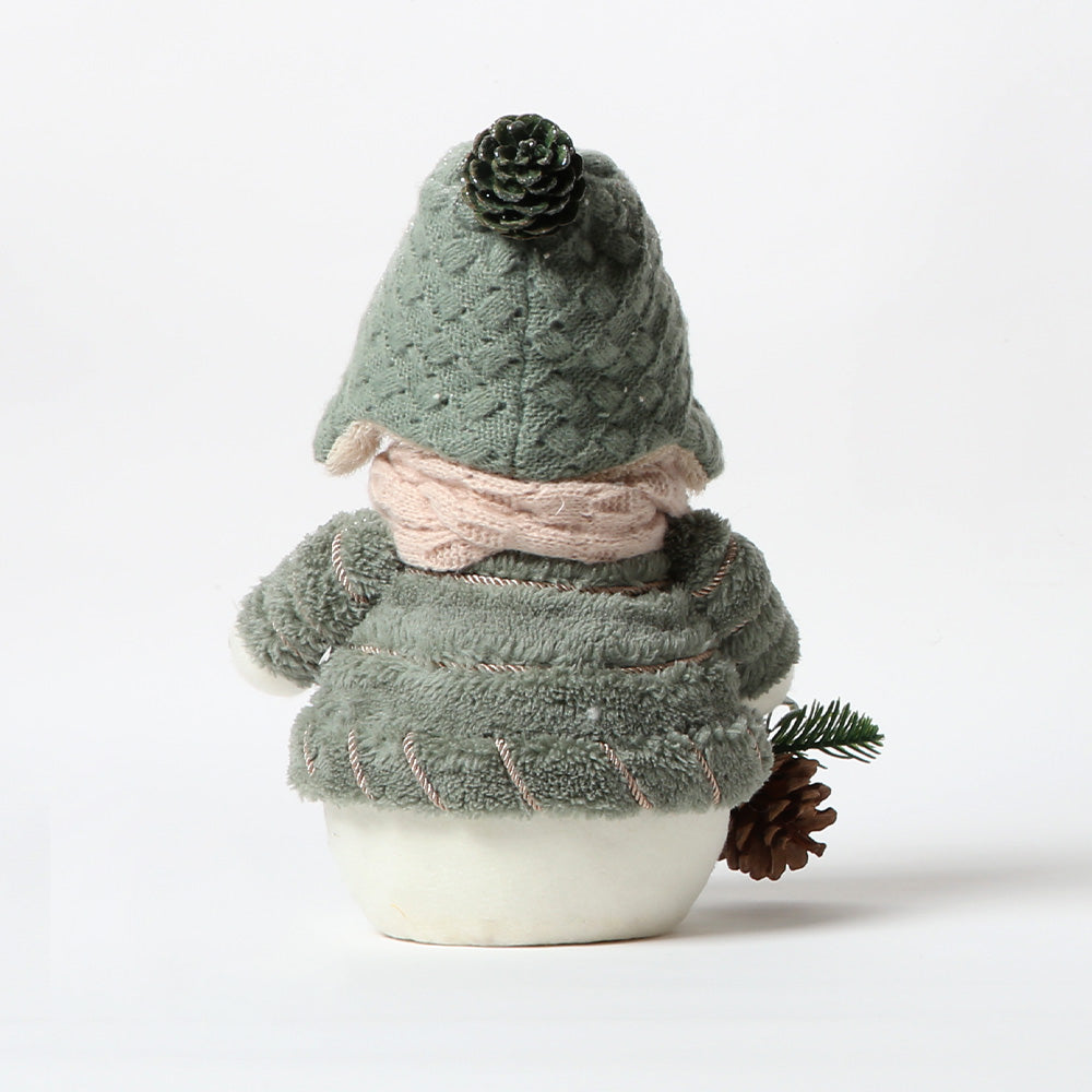 Snowman with Scarf Woodland Collection