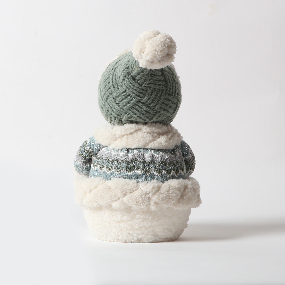 Snowman with Ball Woodland Collection