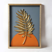 Quadro Gold Leaves