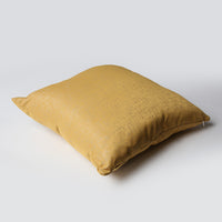 Telas De Mercato Onyx Jaune Cushion Cover