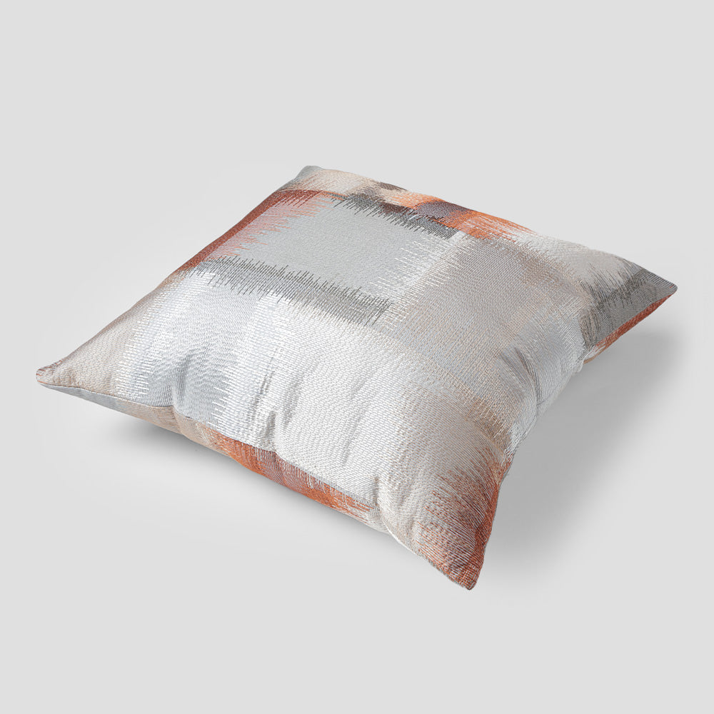 F.Libiran Cushion Cover 18x18 Miles Brown PR