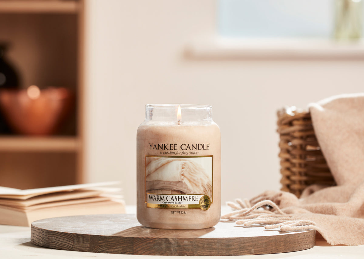 Yankee Warm Cashmere Candle Jar