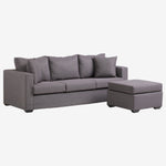 Living Room Cephas Seater Sofa Gray 3 Seater (4822762455119)