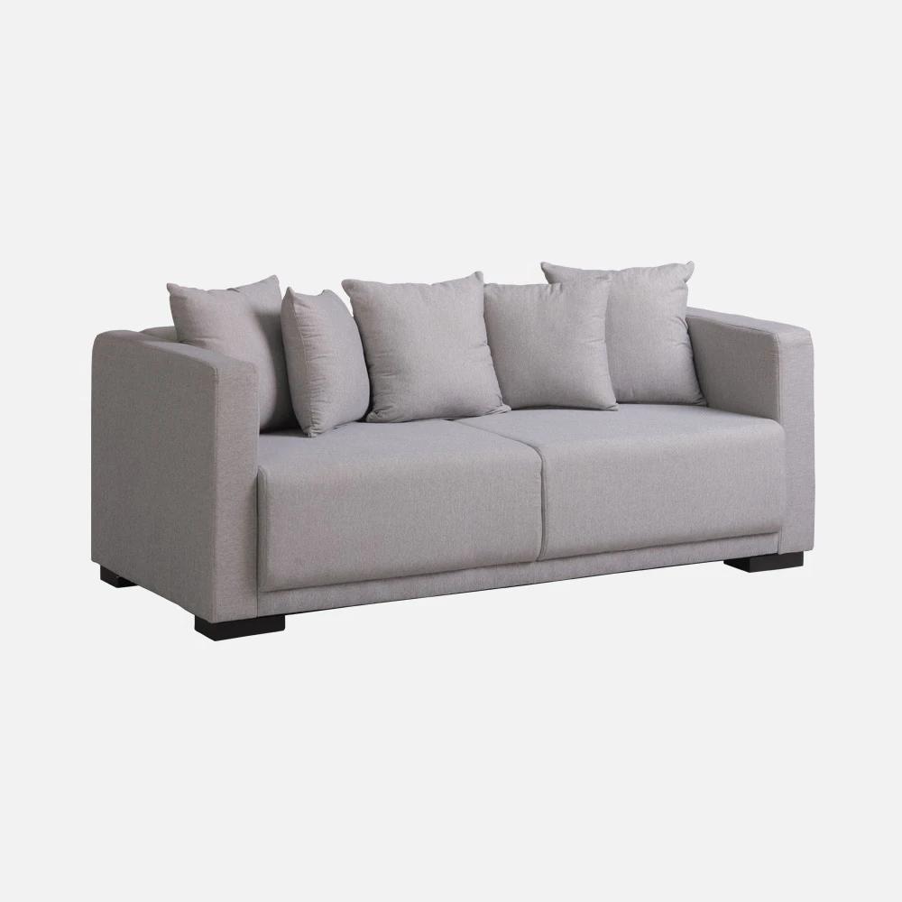 Living Room Sears II Seater Sofa Light Gray 3 Seater (6542407041103)