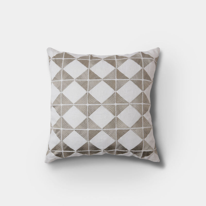 Ouvrage All Over Grey Cushion Cover