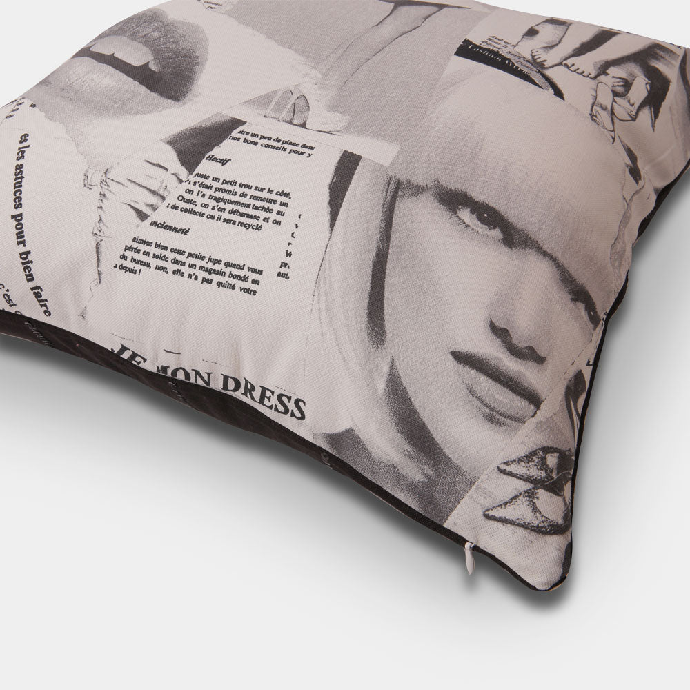 City Magazine Noir Cushion Cover (6569566896207)