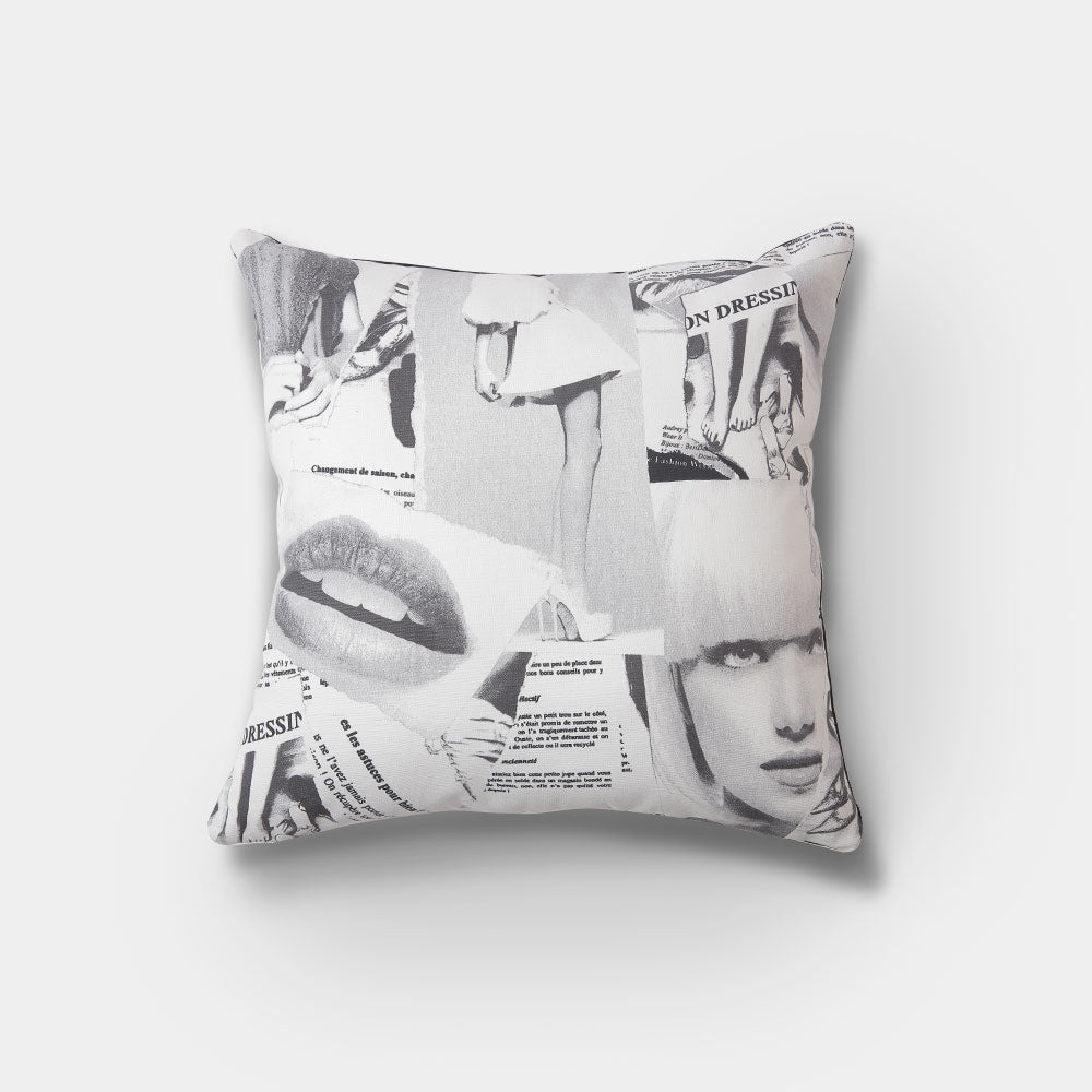 City Magazine Noir Cushion Cover (6569566896207)