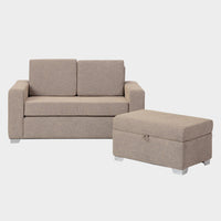 Living Room Cedric Sofa Brown 2 Seater (4781710114895)