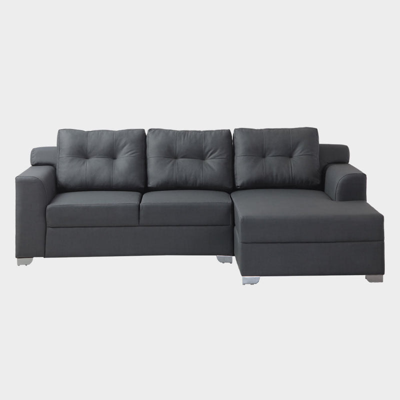 Living Room Channing Sectional Sofa Gray Sectional (4857191530575)
