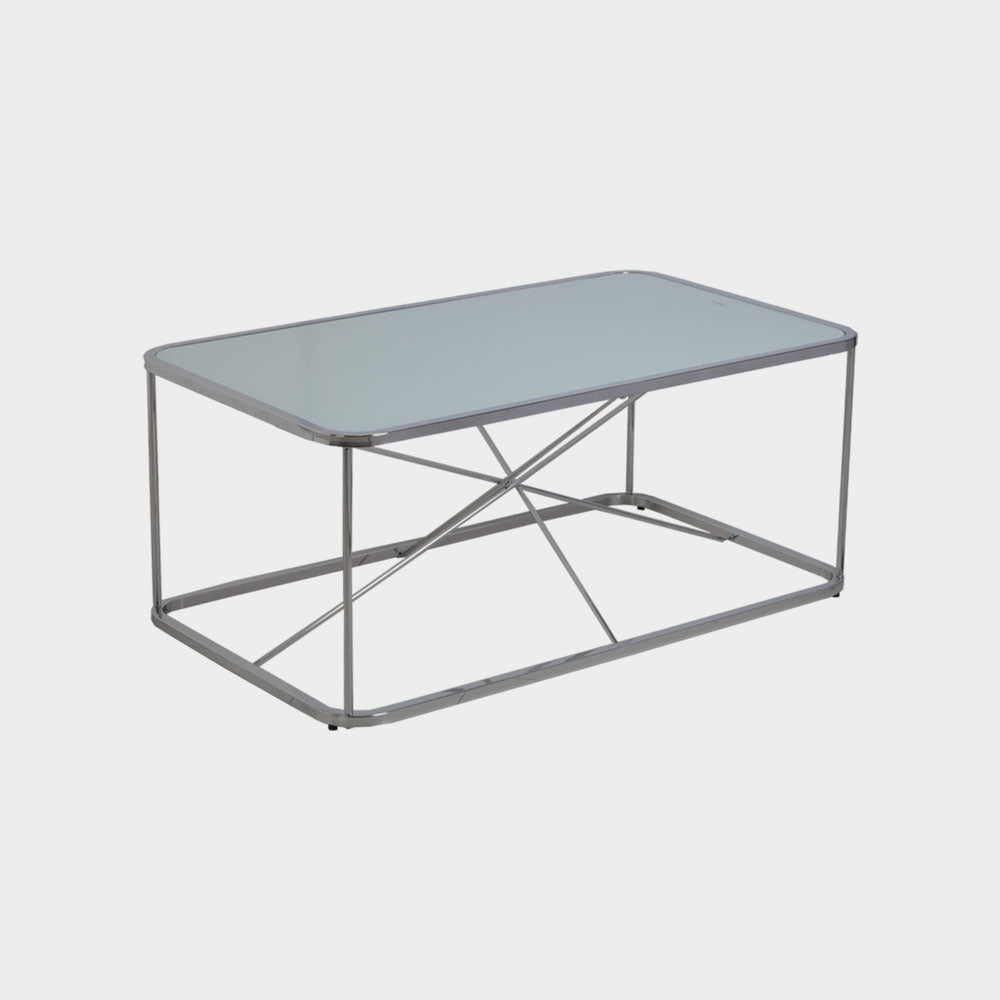 Living Room Gerdie Center Table Chrome (4781711589455)