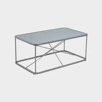 Living Room Gerdie Center Table Chrome (4781711589455)