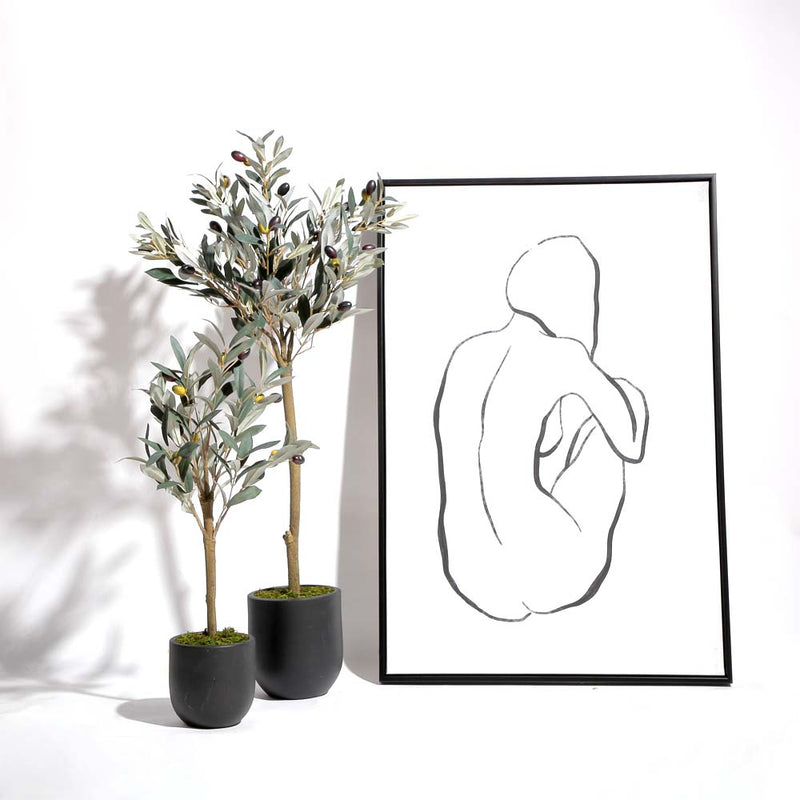 Flourish Olive tree with pot (7628731744497)