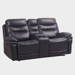 Living Room Houston Seater Recliner Black 2 Seater (4781711982671)