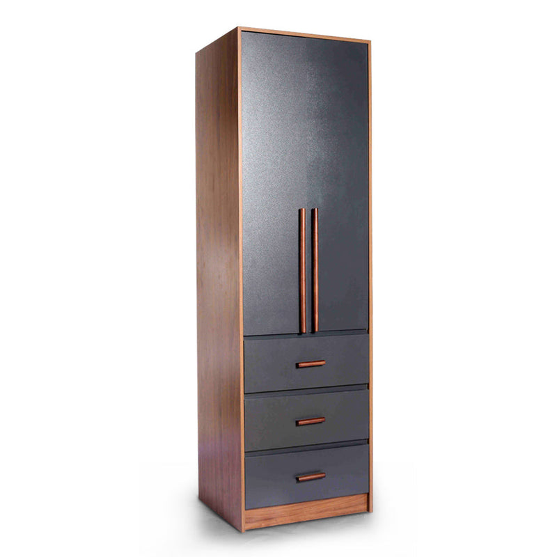 Our Home Tidus II Swing Door with Drawers Wardrobe