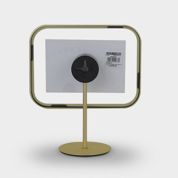 Infinity Square Matte Brass