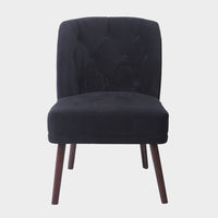 Living Room Jess Accent Chair Black 1 Seater (4781712212047)