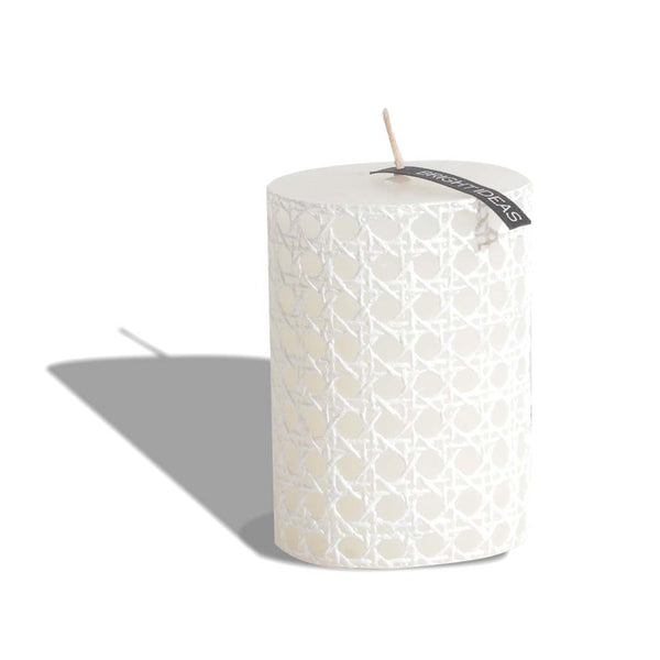 Bright Ideas Weaves Design Candle