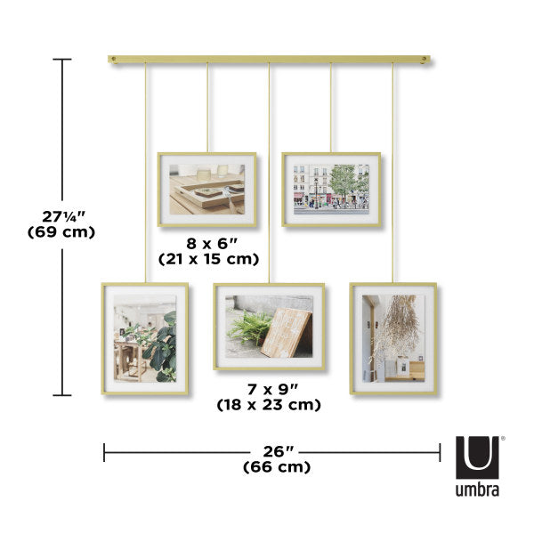 Umbra Exhibit Gallery Picture Frame Set